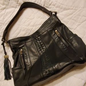 Tignanello Black hobo purse